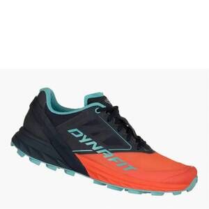 NEW DYNAFIT women's alpine running shoes in hot coral/blueberry